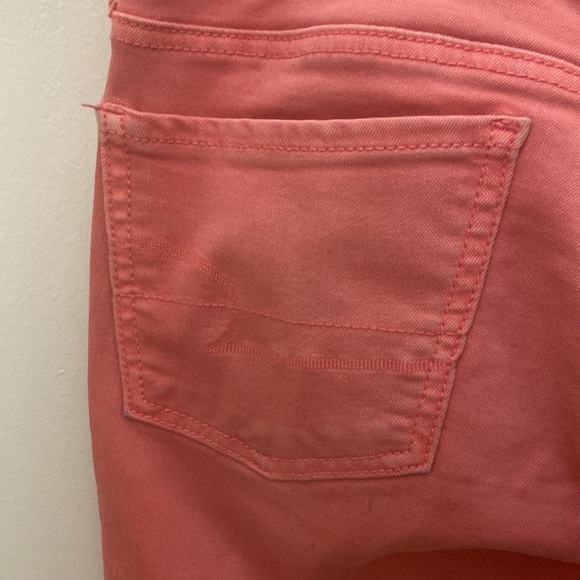 American Eagle Women’s Coral Jeggings Size 6 - Picture 8 of 8